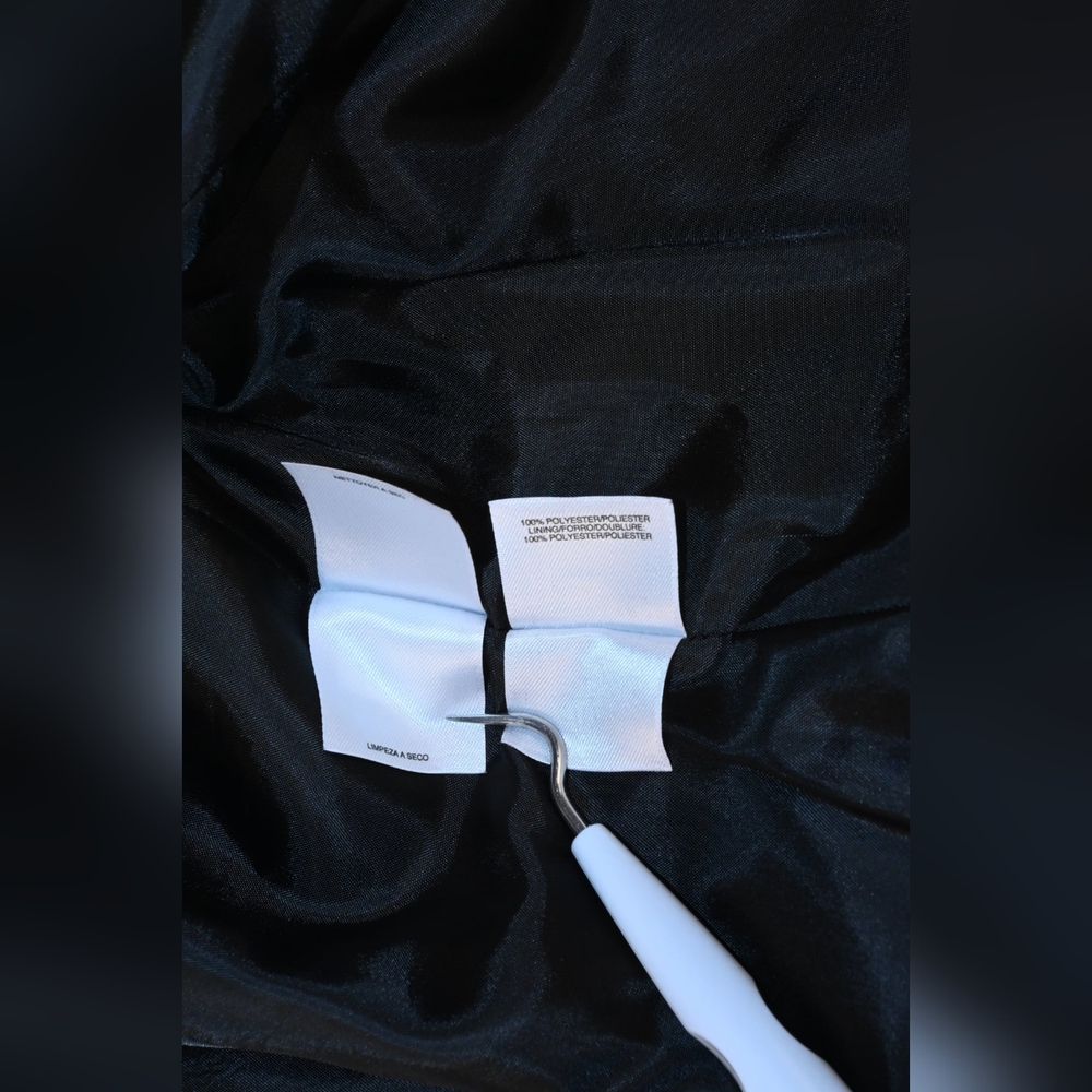 Black Label By Evan Picone of Kasper Group LLC, New York Black & White Blazer 8 - Picture 15 of 16